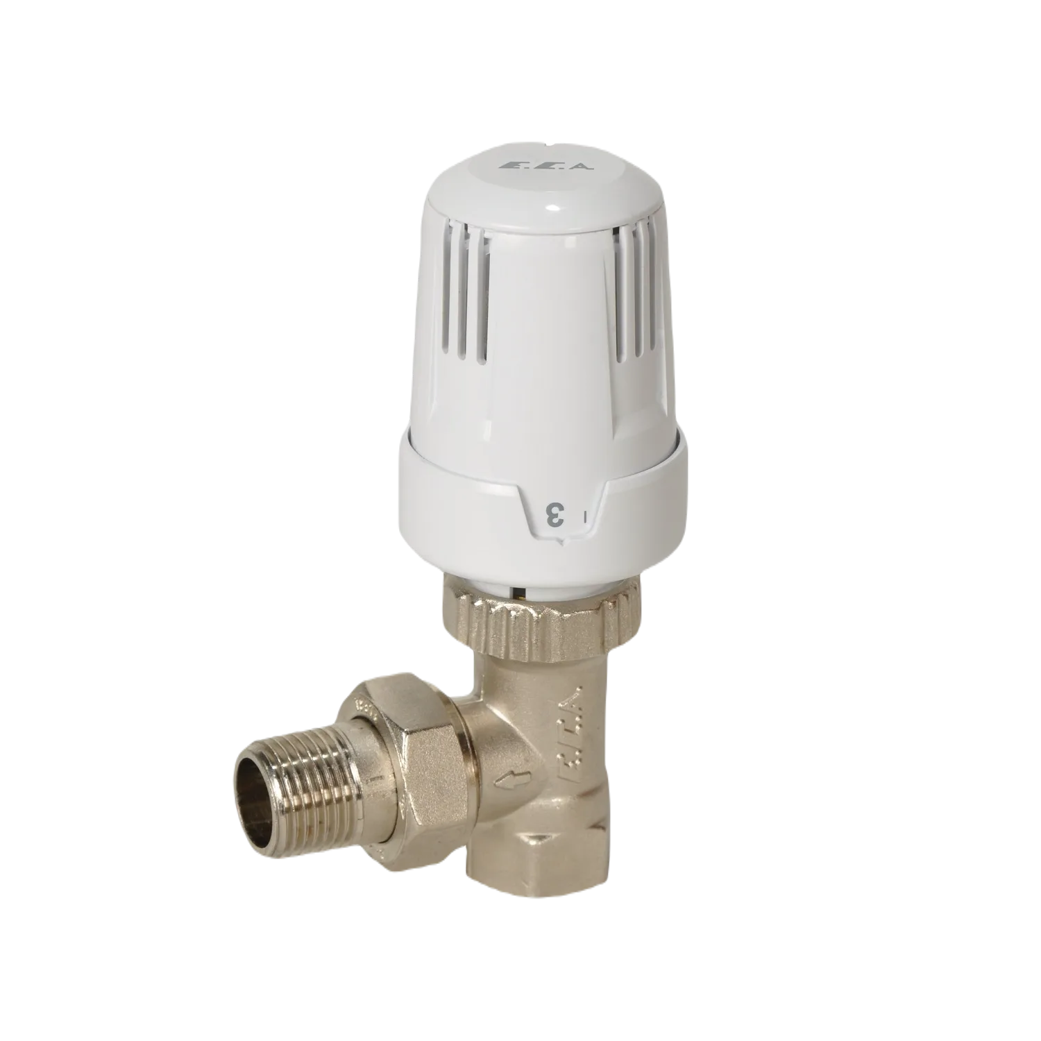 ECA 1/2" TRV3 Köşe Termostatik Radyatör Vanası